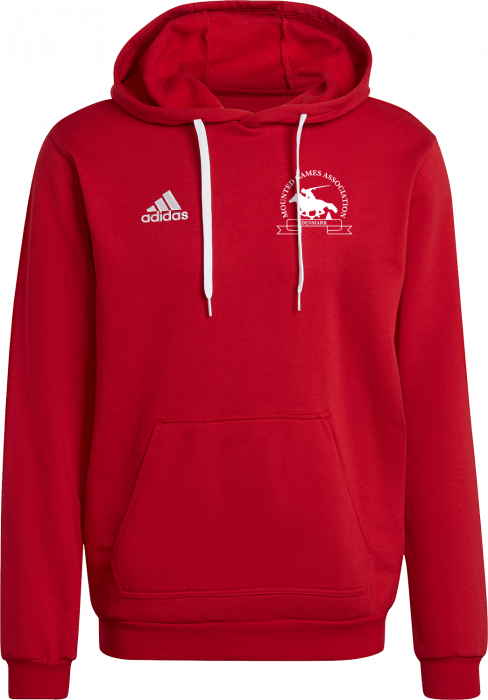 Adidas - Mga Hættetrøje, Hoodie - Power red 2 & hvid